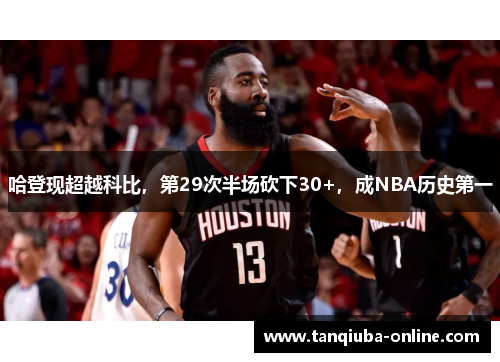 哈登现超越科比,第29次半场砍下30+,成NBA历史第一 哈登现超越科比,第29次半场砍下30+,成NBA历史第一