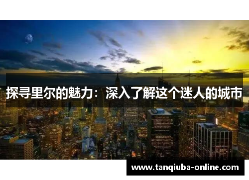 探寻里尔的魅力:深入了解这个迷人的城市 探寻里尔的魅力:深入了解这个迷人的城市